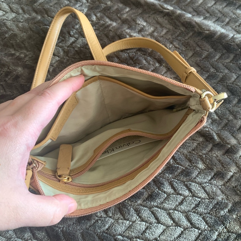 Calvin Klein Leather Crossbody Bag - Picture 4 of 4